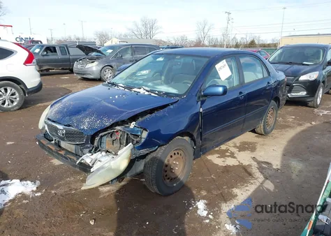 2006 Toyota Corolla Le из США, поврежденный, VIN JTDBR32E760072069